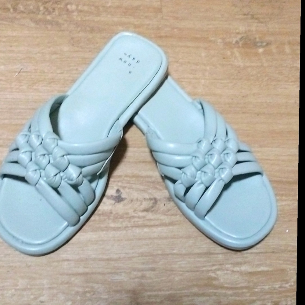 turquoise slides